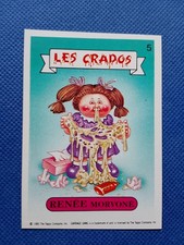 Les Crados / Carte numéro 5 en très bon état /French Garbage Pail Kids.