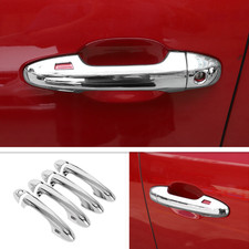 For Toyota Tacoma 2016-2023 Chrome Exterior Side Smart Door Handle Cover Trim 8P