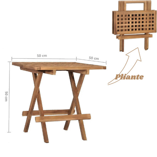 Table pliable jardin - pliable,