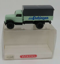 WIKING HO 1/87 TRUCK CAMION OPEL BLITZ PRITSCHEN LKW FACHINGEN #8400223 IN BOX