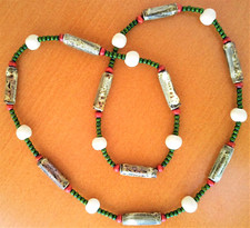 Collier sautoir en véritables