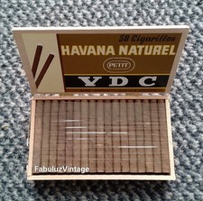 BOITE 50 CIGARILLOS VDC DÉCHETS DE HAVANE SANS PAPIER COLLECTION 