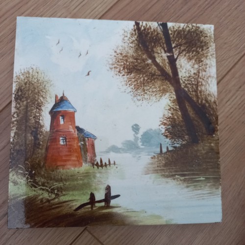 Carreau faience creil - faience,