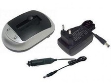 Chargeur de Vehicule pour Konica Minolta Dimage X60,DG-X50-R,BC-800,NP-700