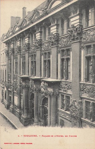 Toulouse façade l - toulouse,, l'hôtel