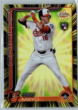 2025 Topps Chrome #RR-1 Coby Mayo Radiating Rookies