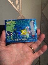 2025 Topps Chrome SpongeBob #78 Pop the Bubble! BubbleFractor /99