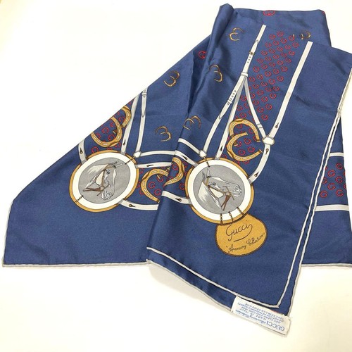 Foulard vintage gucci avec - vintage,