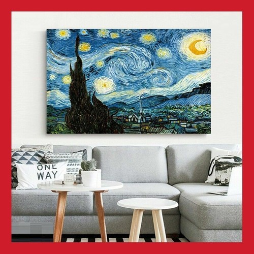 Van gogh œuvre nuit - la,