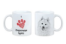 Spitz japonais tasse avec