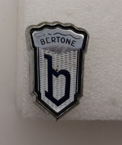 Plaque écrite bertone - plaque,