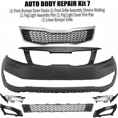 Front bumper cover fascia - bumper, &