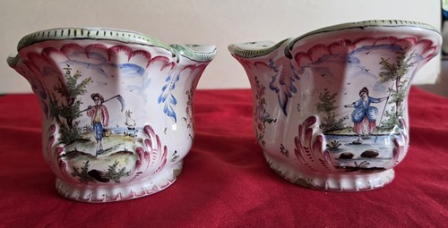 Paire vases bouquetiere - paire,