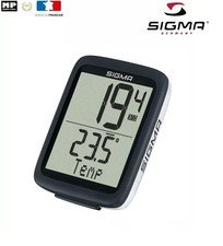 Compteur Vélo Moto Scooter Filaire  Sigma BC 10.0 WR    Noir 10 fonctions