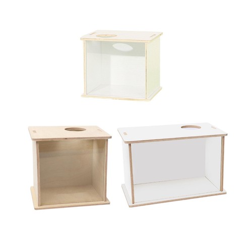 Cage bois pour hamster - en,