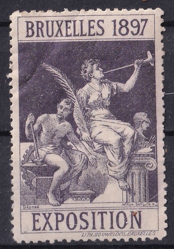 Belgique vignette cinderella - belgique,