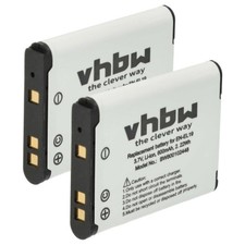 2 Batteries pour Nikon Coolpix