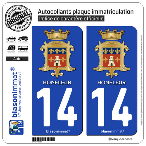 Stickers autocollant plaque - 2,