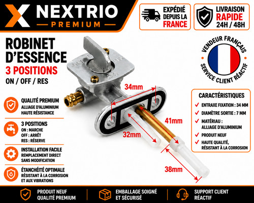 Universel 34mm robinet essence - 34mm,