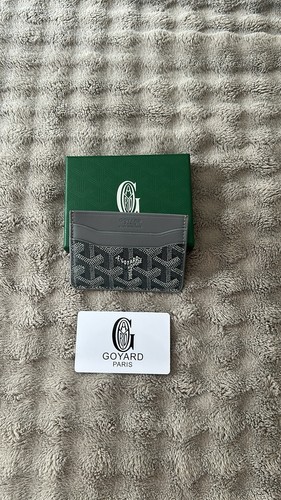 Goyard porte cartes cuir - goyard,