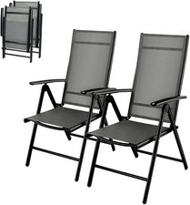 Lot de 2 chaises de jardin