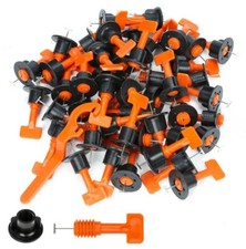 Kit de nivellement pour carrelage 50 pièces réutilisables