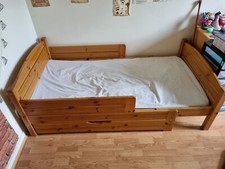 Lit évolutif en bois enfant 140/170 x 90