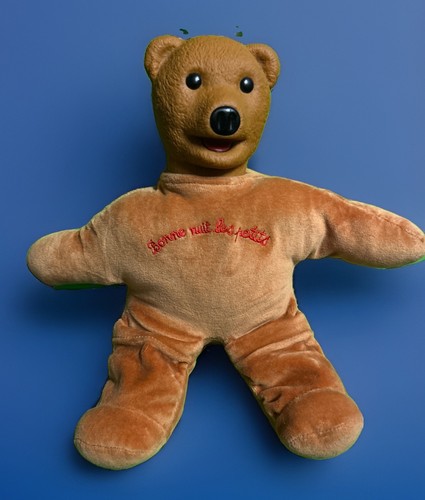 Peluche doudou ours - peluche,