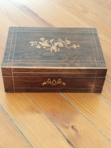Coffret bijoux ancien xixe - bijoux,