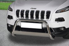 Pare buffles acier inox homologué pour Jeep Cherokee KL