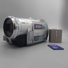 Panasonic 3CCD NV-GS300 Handheld MiniDV Cassette Camcorder Silver Tested