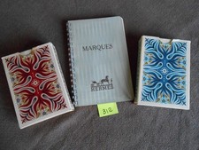 ♣️ Ancien jeu de cartes : Coffret 2 jeux Hermès de 1948