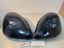 BLACKOUT! Toyota MR2 spyder ZZW30 Facelift 2002-2007 BLACK Genuine Headlight SET