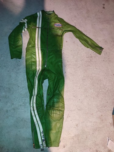 Combinaison moto cuir - moto, en