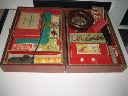 Ancien coffret jeux - coffret, de