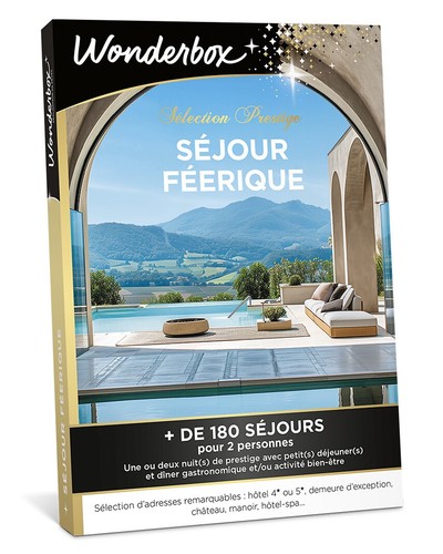 Coffret wonderbox séjour - coffret,