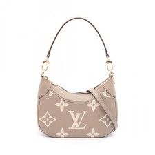 LOUIS VUITTON Bagatelle NM Shoulder Bag M46112 Monogram empreinte Tourterelle
