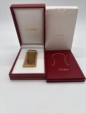 Briquet Cartier Plaqué Or