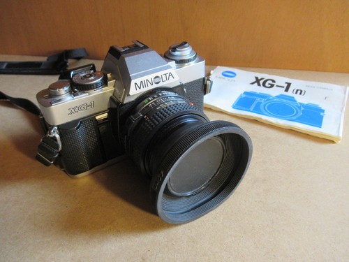 Minolta objectif md - xg-1, +