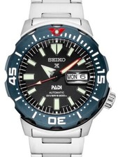 Seiko Prospex PADI Monster Automatic Stainless Steel Men's Watch SRPE27