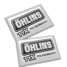 Ohlins Ttx Technologie Transparent Vinyle Rechange Autocollants Graphiques X 2 M