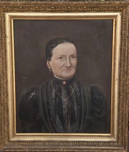 Tableau ancien signé - ancien,