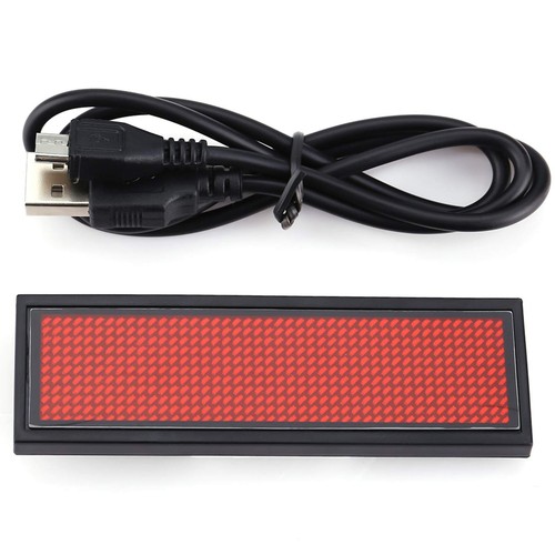 Led badge programmable - led,