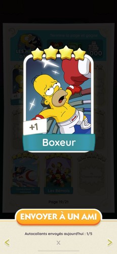Boxeur carte monopoly 4 - carte,