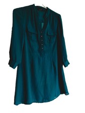 Blouse nylon Taille M, vert