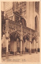 BELGIQUE LOUVAIN EGLISE ST PIERRE