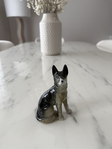 Ancienne figurine chien - ancienne, berger