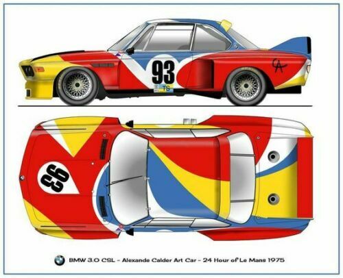 Plaque métal bmw 0 - , csl