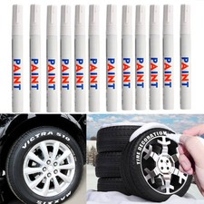 MARQUEUR PERMANENT BLANC STYLO ETANCHE PEINTURE PNEU/VERRE/PIERRE ETC...