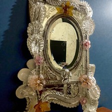 Ancien miroir du XVIIIe